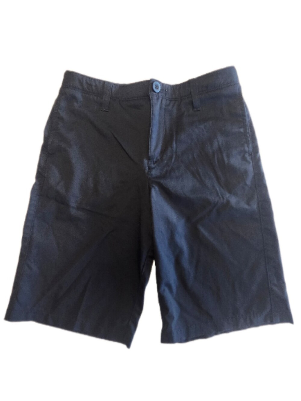 Under Armour Youth Loose Fit Black Athletic Athleisure Shorts, 14